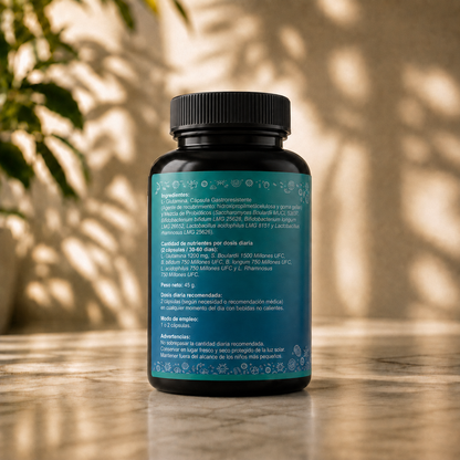 Probiotic Microbiota + Glutamina 1200 mg